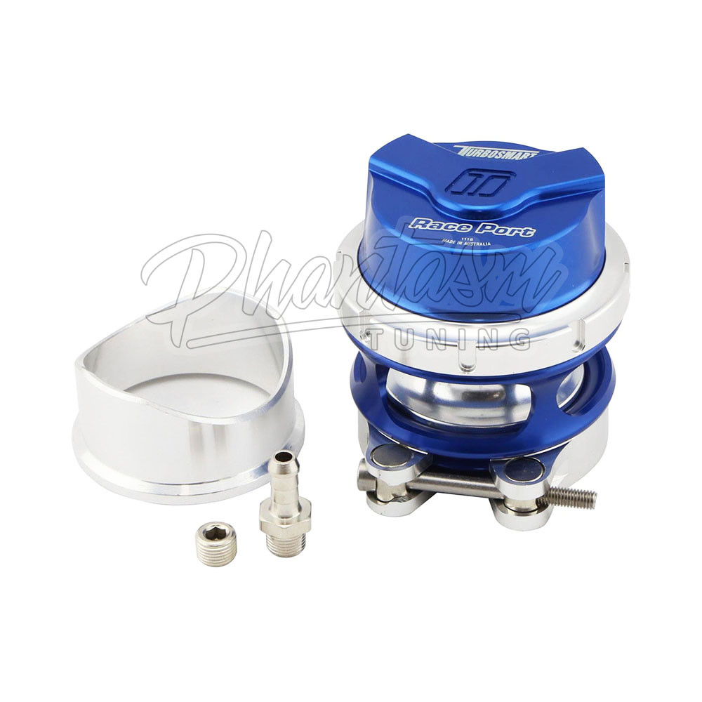 TURBOSMART / GEN 5 BOV / 50 MM / RACE PORT BLOW OFF VALVE / BLUE COLOR (TS-0204-1131) *** UNIVERSAL TURBO APPLICATIONS