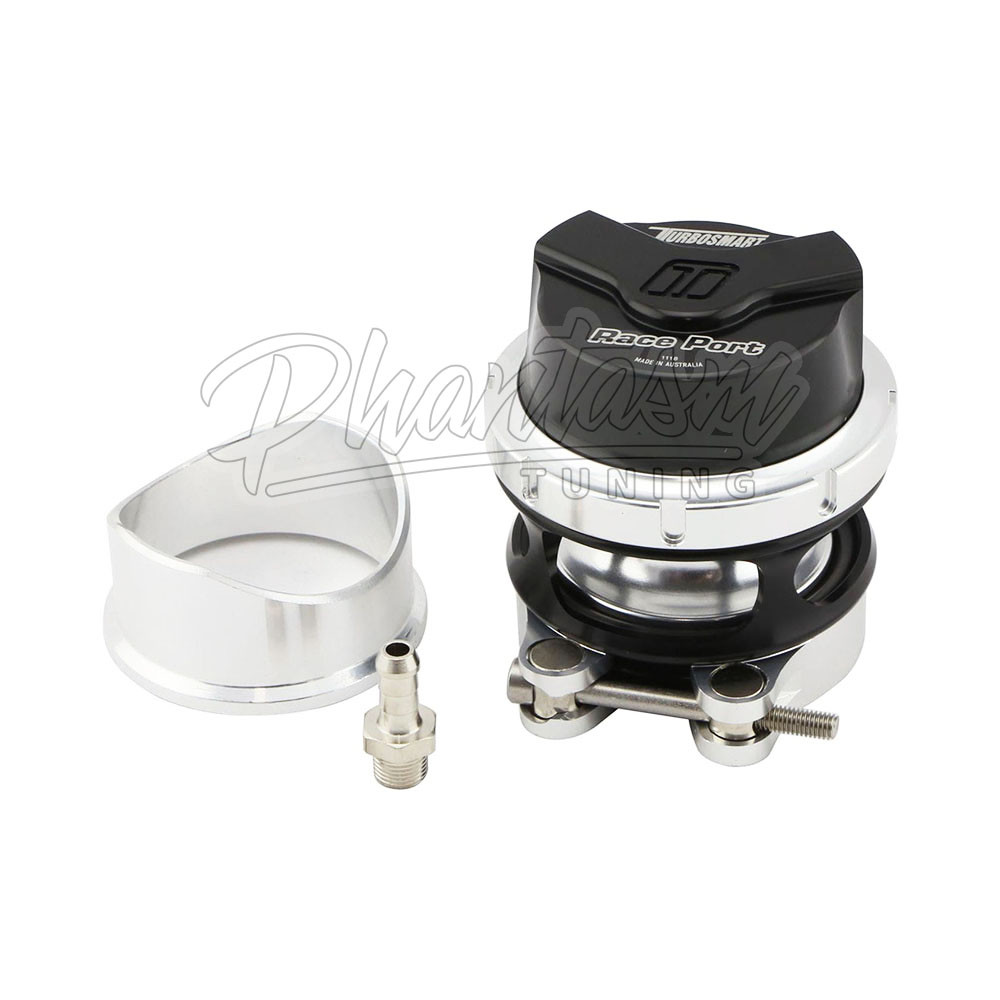 TURBOSMART / GEN 5 BOV / 50 MM / RACE PORT BLOW OFF VALVE / BLACK COLOR (TS-0204-1152) *** SUPERCHARGED APPLICATIONS