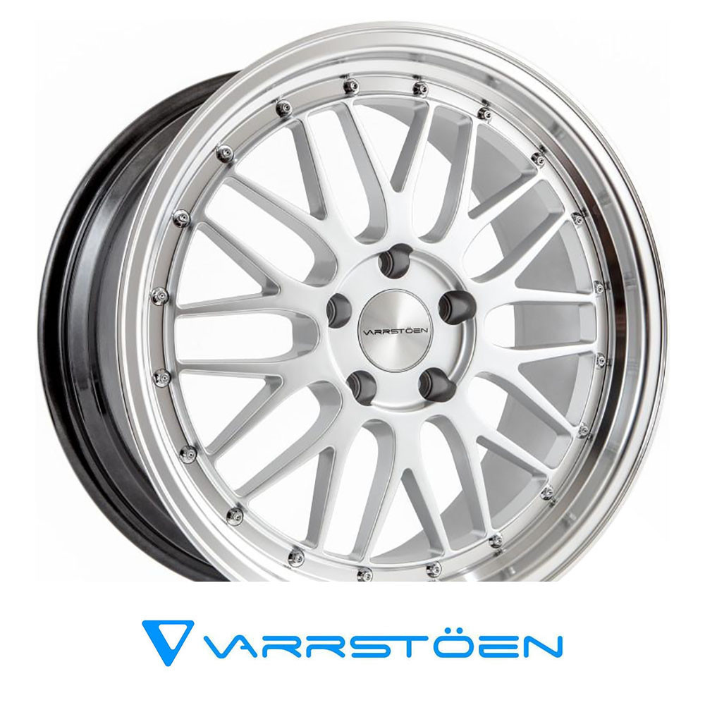 VARRSTOEN WHEELS - ES1 - HYPER SILVER (18 X 10.5) +15 ET (5 X 114.3 MM) 73.1 CB
