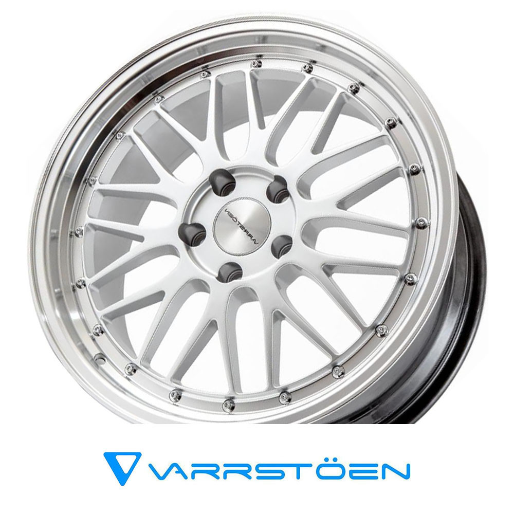 VARRSTOEN WHEELS - ES1 - HYPER SILVER (19 X 9.5) +20 ET (5 X 120 MM) 72.6 CB