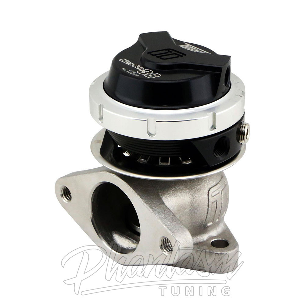 TURBOSMART / 38 MM WG / 2 BOLT FLANGE / GEN 5 ULTRAGATE HP EXTERNAL WASTEGATE / BLACK COLOR (TS-0551-1312) *** 35 PSI SPRING INSTALLED