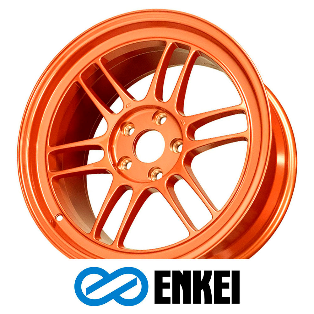 ENKEI WHEELS - RPF1 - ORANGE COLOR (18 X 9.5) +38 ET (5 X 114.3 MM) 73 CB / 3798956538OR