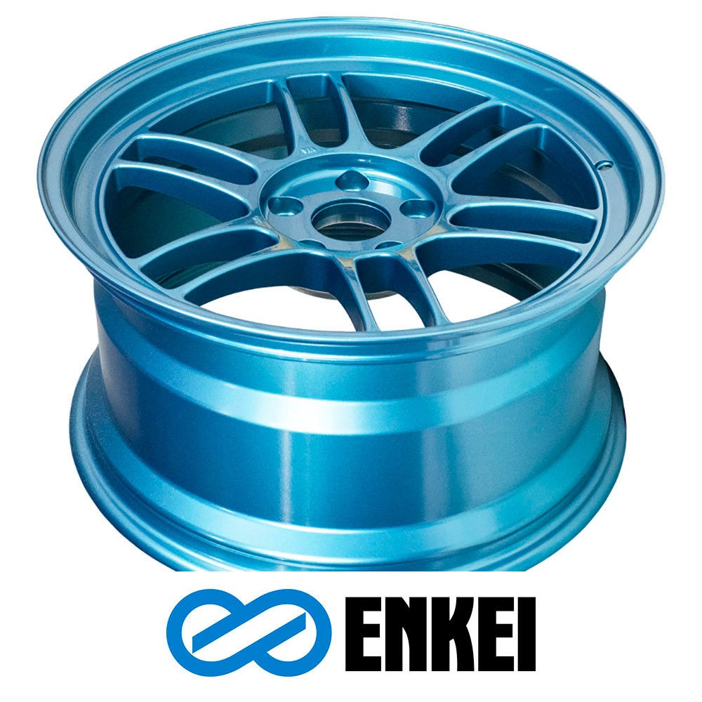 ENKEI WHEELS - RPF1 - EMERALD BLUE COLOR (17 X 9.0) +35 ET (5 X 114.3 MM) 73 CB / 3797906535EB