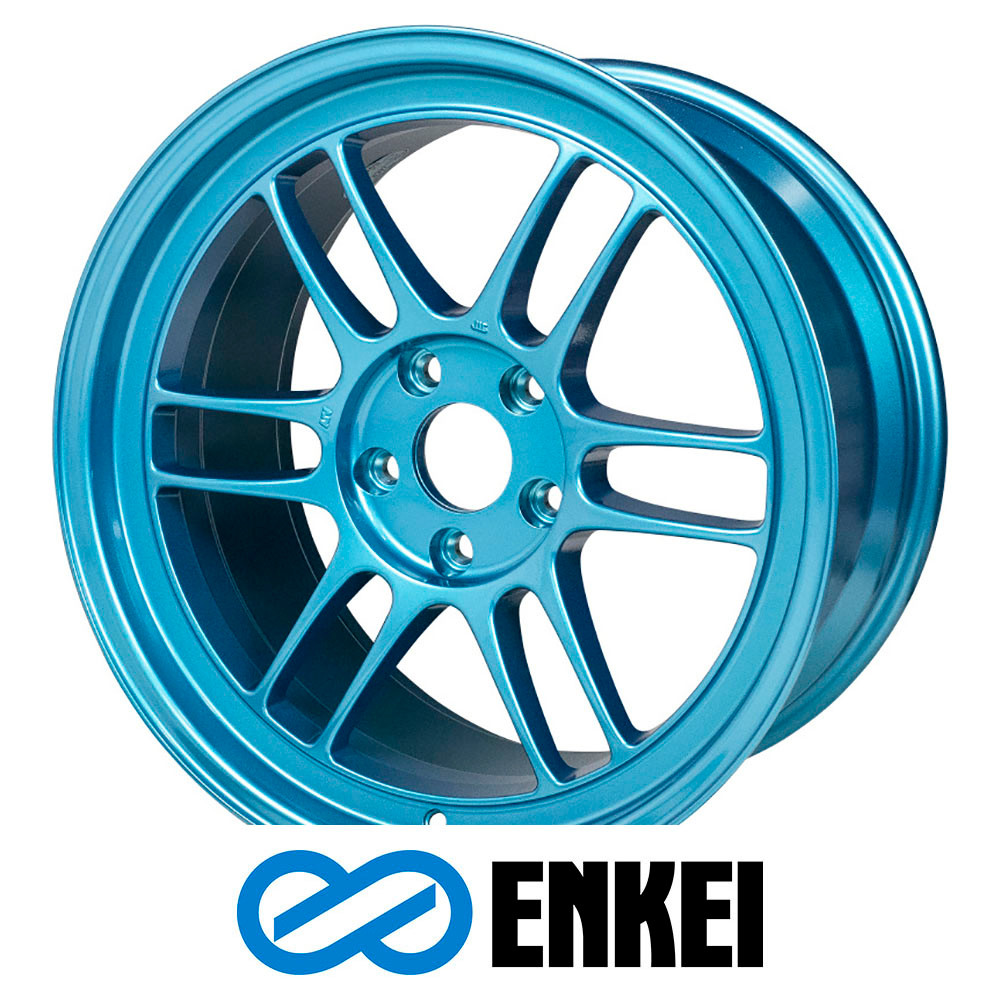 ENKEI WHEELS - RPF1 - EMERALD BLUE COLOR (18 X 10.5) +15 ET (5 X 114.3 MM) 73 CB / 37981056515EB