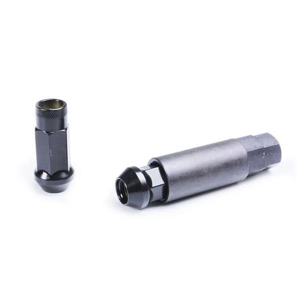 MUTEKI SR48 (12 X 1.25 MM) EXTENDED STEEL LUG NUTS / PINK CANDY CHROME (32905K)