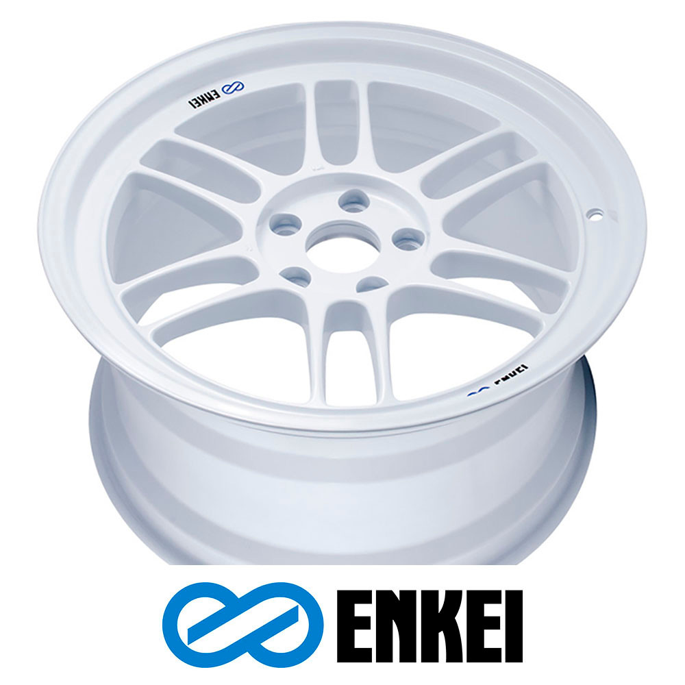 ENKEI WHEELS - RPF1 - VANQUISH WHITE COLOR (17 X 9.0) +35 ET (5 X 114.3 MM) 73 CB / 3797906535WP