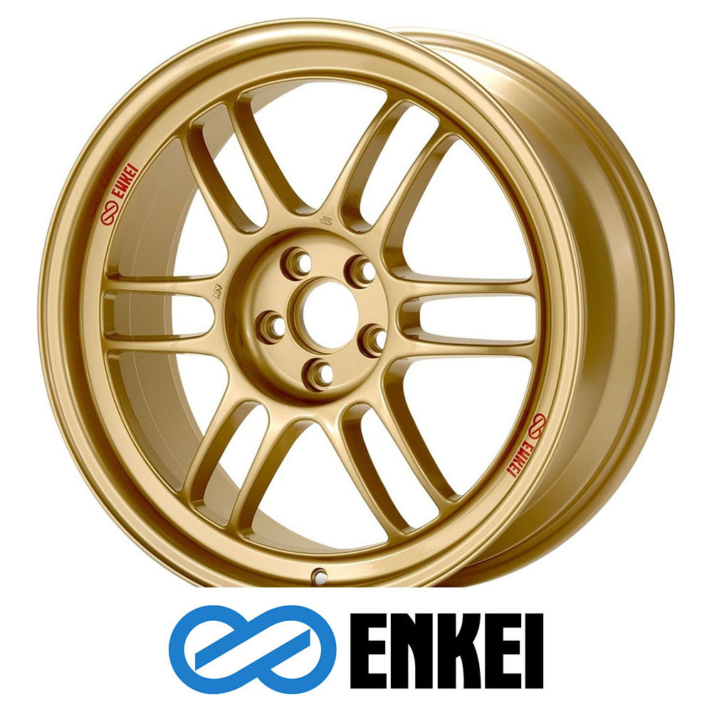 ENKEI WHEELS - RPF1 - GOLD COLOR (15 X 7.0) +35 MM (4 X 100 MM) 73 CB / 3795704935GG