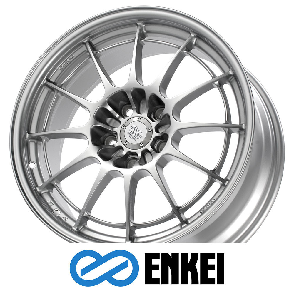 ENKEI WHEELS - NT03M - F1 SILVER COLOR (18 X 8.0) +35 ET (5 X 100 MM) 72.6 CB / 3658808035SP
