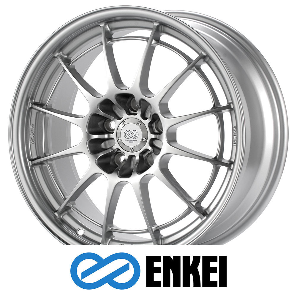 ENKEI WHEELS - NT03M - F1 SILVER COLOR (17 X 8.0) +38 ET (5 X 120 MM) 72.6 CB / 3657801238SP