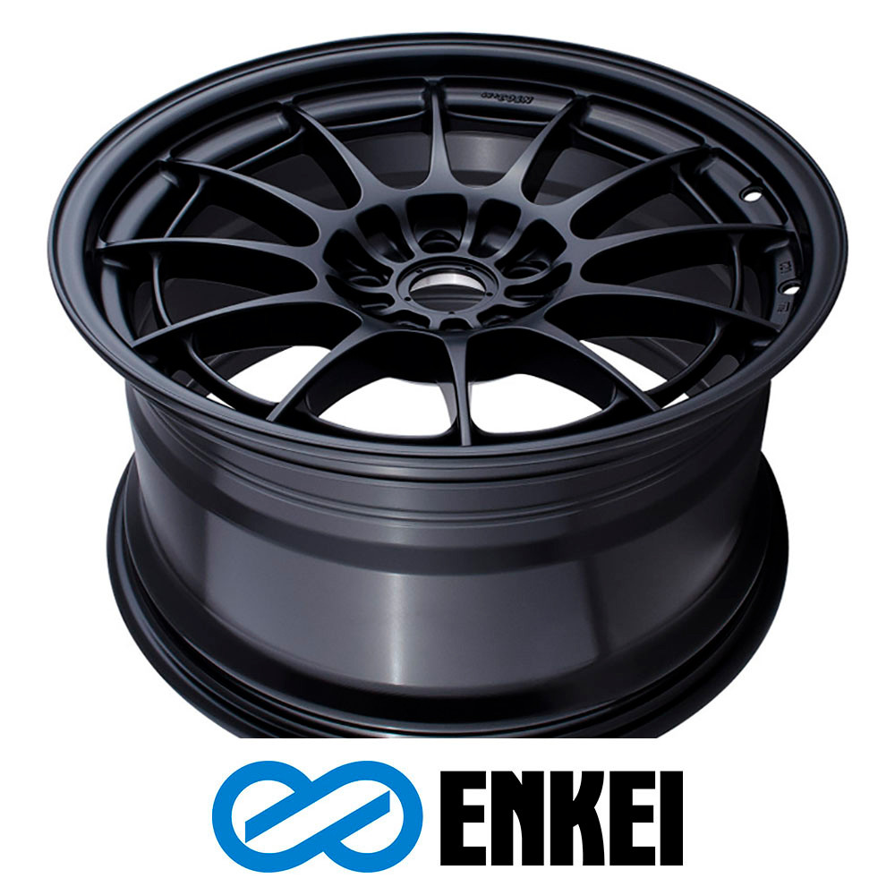 ENKEI WHEELS - NT03M - MATTE BLACK COLOR (18 X 9.5) 40 ET (5 X 114.3 MM) 72.6 CB / 3658956540BK