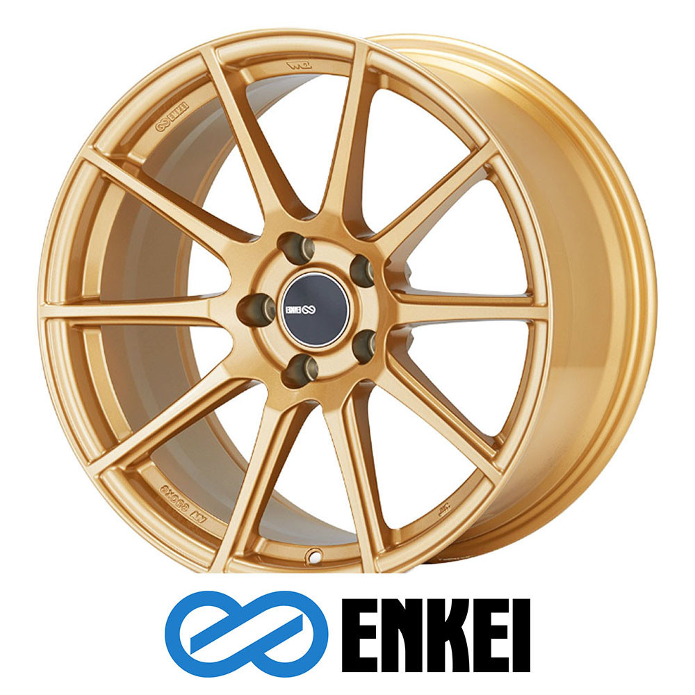 ENKEI WHEELS - TS10 - GOLD COLOR (17 X 8.0) +45 ET (5 X 100 MM) 72.6 CB / 4997808045GG