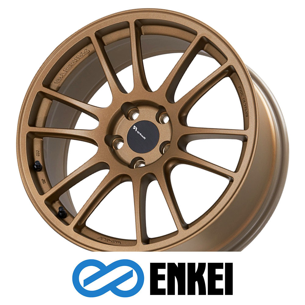 ENKEI WHEELS - GTC01RR - TITANIUM GOLD COLOR (18 X 10.5) +15 ET (5 X 114.3 MM) 75 CB / R FACE / 504-8105-6515GG