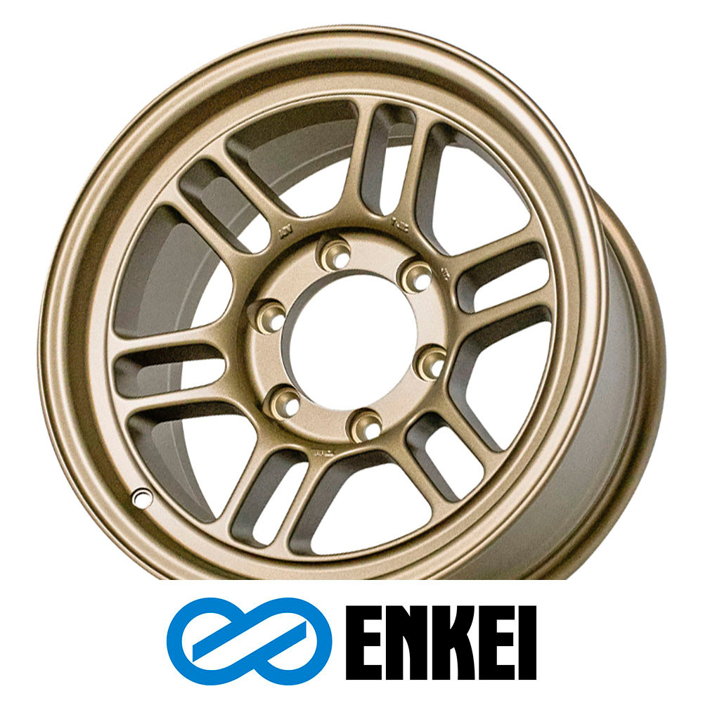 ENKEI WHEELS - RPT1 - TITANIUM GOLD (16 X 8.0) +00 ET (6 X 139.7 MM) 106.1 CB (520-680-8400GG) *** NO CENTER CAP *** TOYOTA TRUCKS