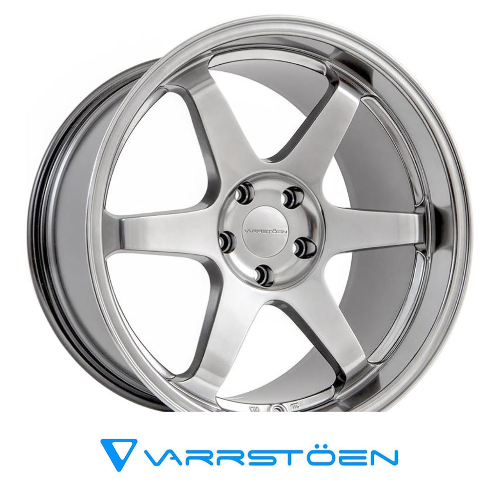 VARRSTOEN WHEELS - ES2 - HYPER BLACK (18 X 9.5) +22 ET (5 X 114.3 MM) 73.1 CB