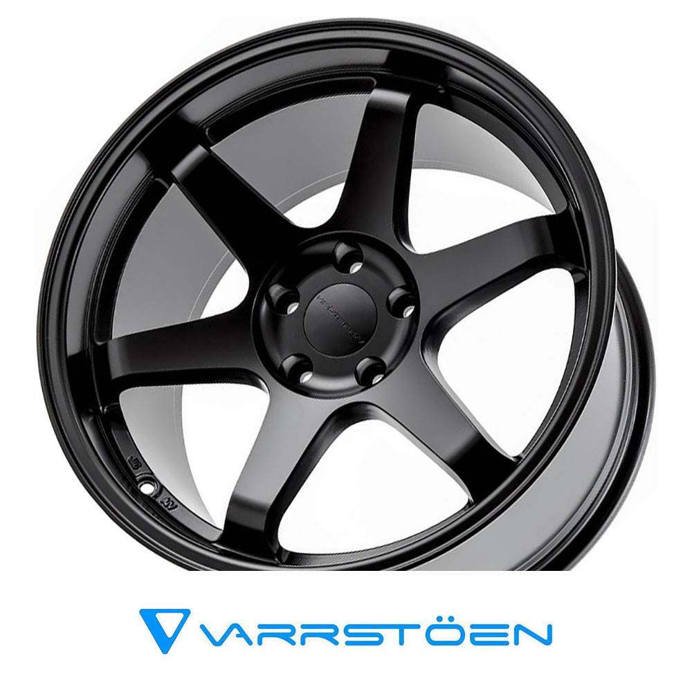 VARRSTOEN WHEELS - ES2 - MATTE BLACK (18 X 9.5) +35 ET (5 X 114.3 MM) 73.1 CB