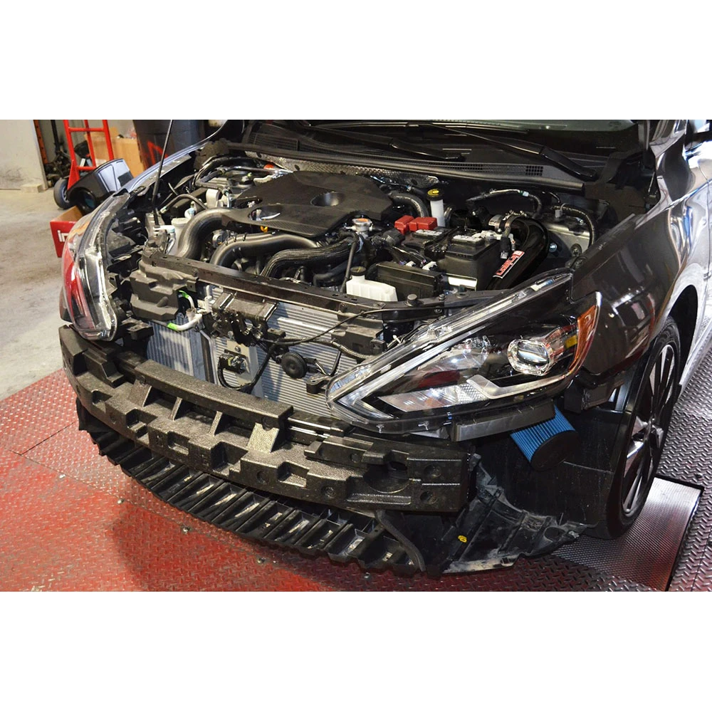 INJEN / COLD AIR INTAKE SYSTEM / BLACK PIPING (SP1971BLK) *** NISSAN SENTRA (2017-2019) 1.6L TURBO