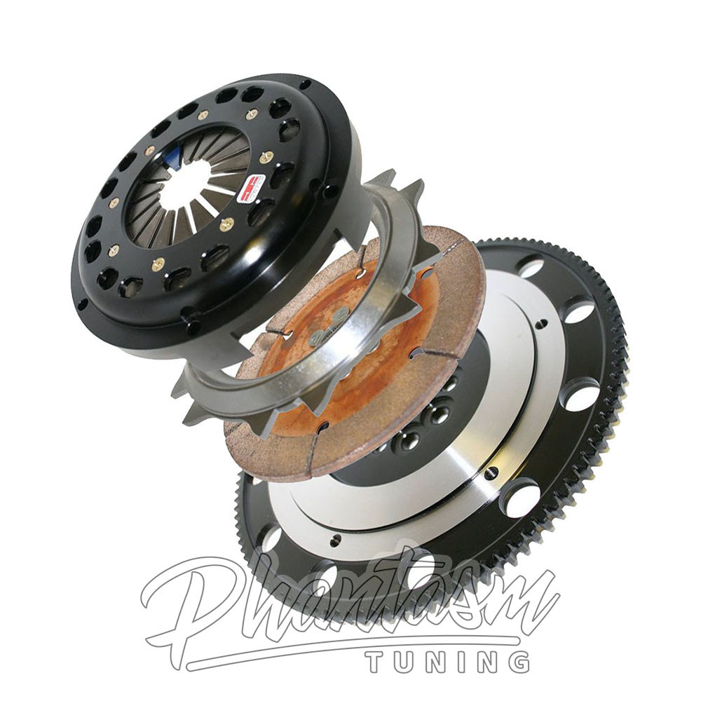 COMPETITION / STAGE 5.1 / SUPER SINGLE / PERFORMANCE CLUTCH KIT WITH LIGHTWEIGHT FLYWHEEL (4S-8026-C) *** HONDA CIVIC SI (1999-2000) B16 / B18 / B20 ENGINE