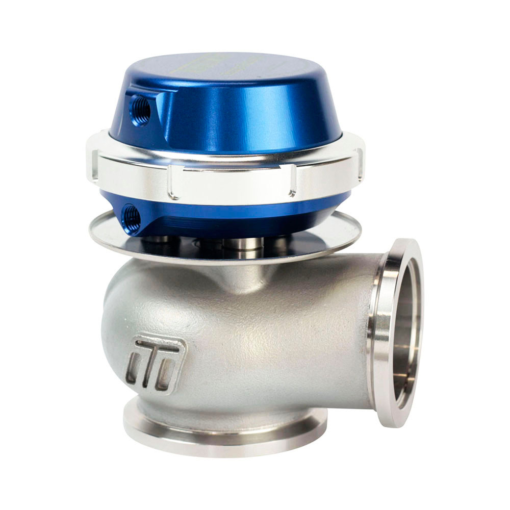 TURBOSMART / 40 MM WG / VBAND FLANGE / GEN 4 COMPGATE40 EXTERNAL WASTEGATE / BLUE COLOR (TS-0505-1005) *** 7 PSI SPRING INSTALLED