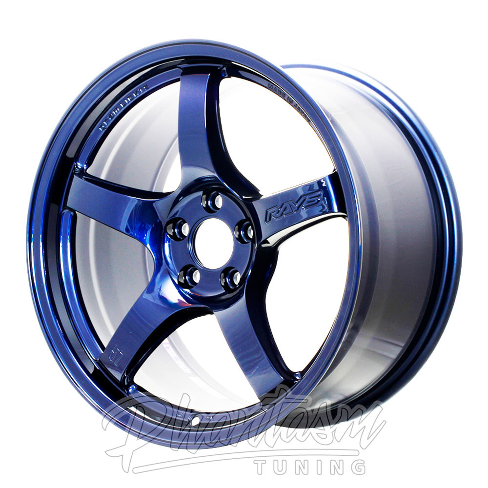 GRAM LIGHTS WHEELS - 57CR - ETERNAL BLUE PEARL (18 X 9.5) +12 ET (5 X 114.3 MM) 73 CB / WGCRX12EEBP