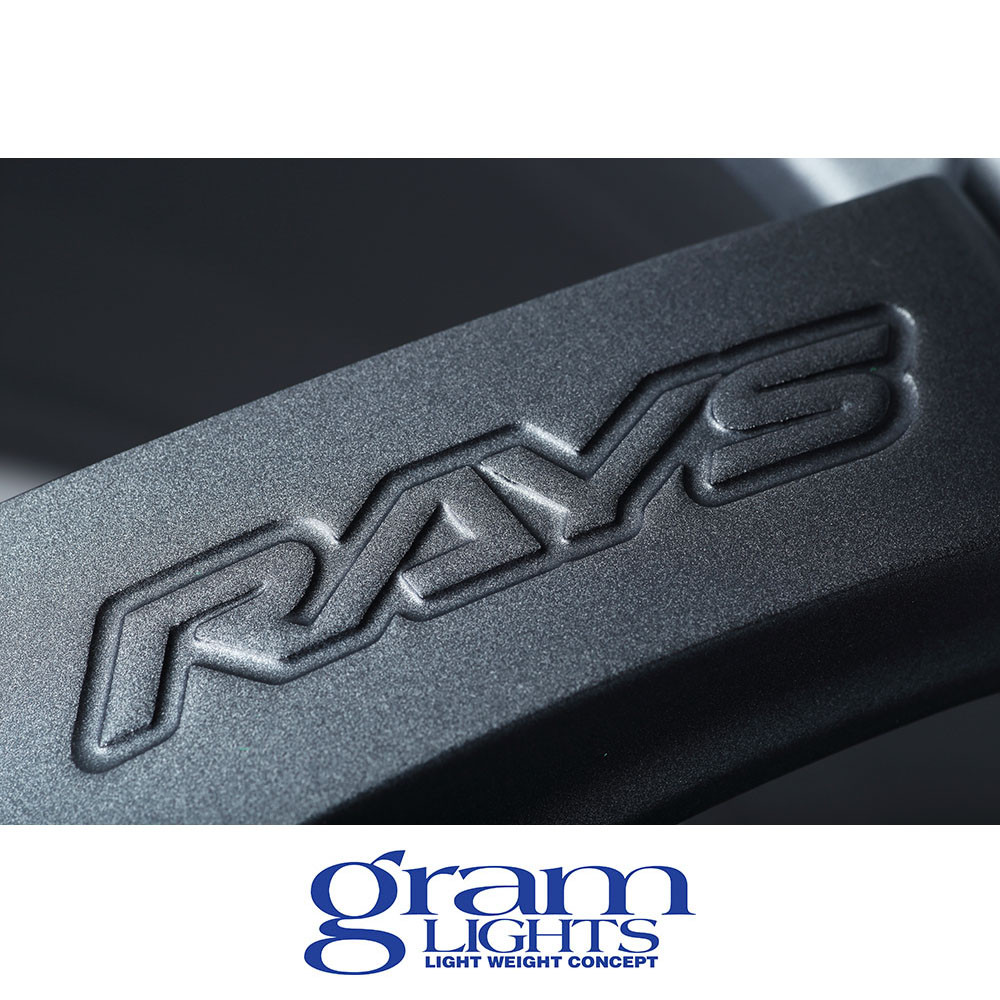 GRAM LIGHTS WHEELS - 57CR - GUN METAL BLUE 2 (18 X 9.5) +22 ET (5 X 114.3 MM) 73 CB / WGCRX22EG2