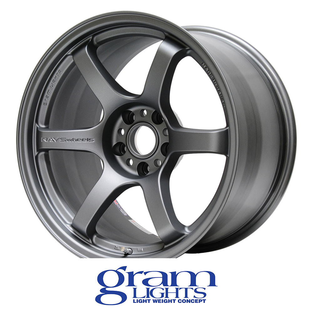 GRAM LIGHTS WHEELS - 57DR - GUN METAL BLUE 2 (17 X 9.0) +38 ET (5 X 100 MM) 56.1 CB / WGIQ38DG2