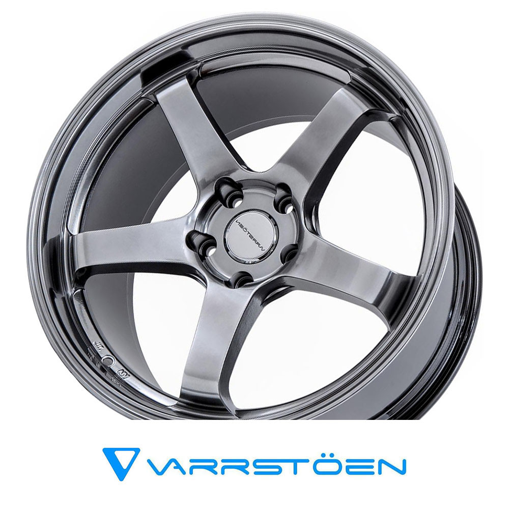 VARRSTOEN WHEELS - ES9 - HYPER BLACK (18 X 8.5) +35 ET (5 X 114.3 MM) 73.1 CB