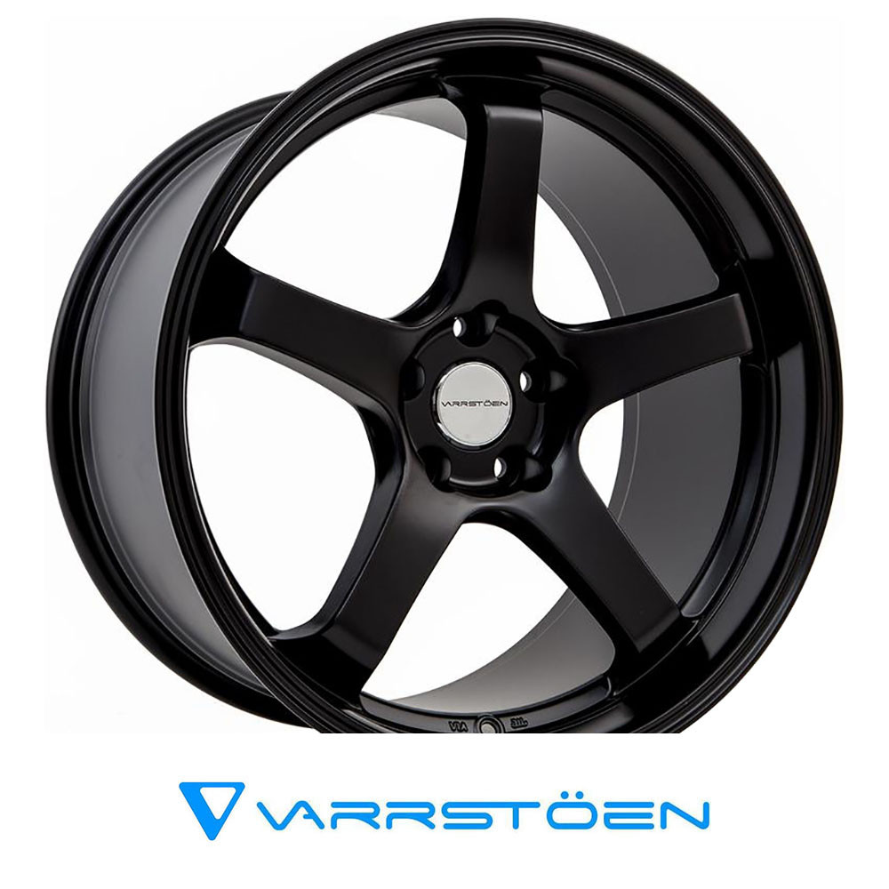 VARRSTOEN WHEELS - ES9B - MATTE BLACK (19 X 10.5) +12 ET (5 X 114.3 MM) 73.1 CB