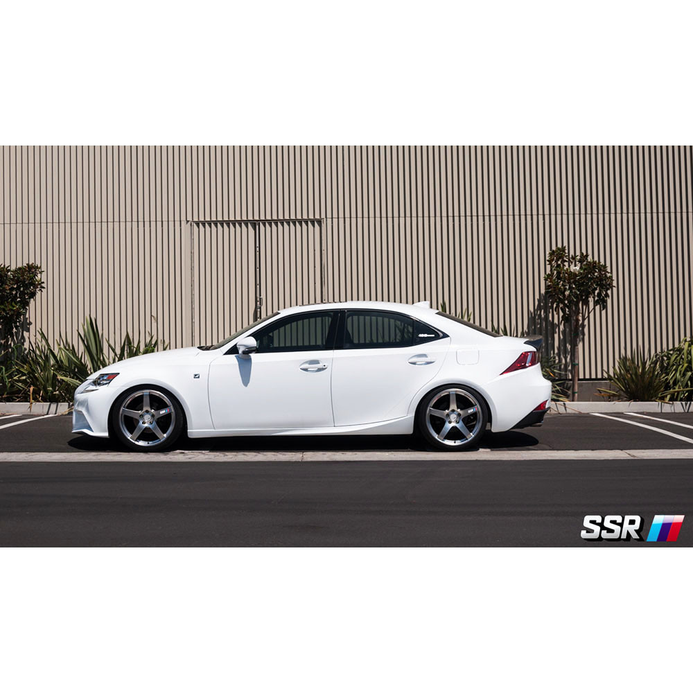SSR WHEELS - GTV01 - FLAT BLACK COLOR (17 X 7.0) +42 ET (4 X 100 MM) 73 CB
