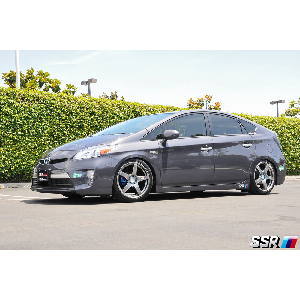 SSR WHEELS - GTV01 - FLAT BLACK COLOR (19 X 8.5) +38 ET (5 X 114.3 MM) 73 CB