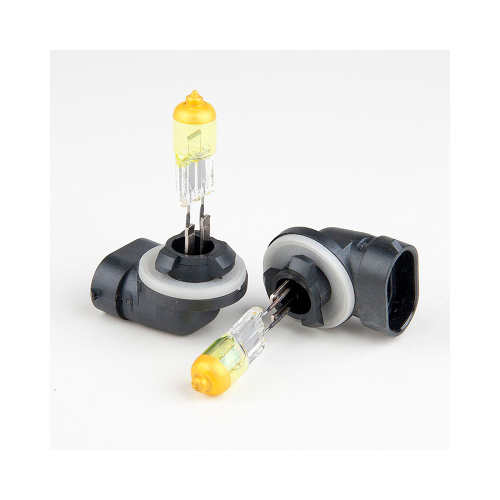 NOKYA (881) 2500K HYPER YELLOW, HALOGEN BULBS (27 WATTS)  SOLD AS PAIRS