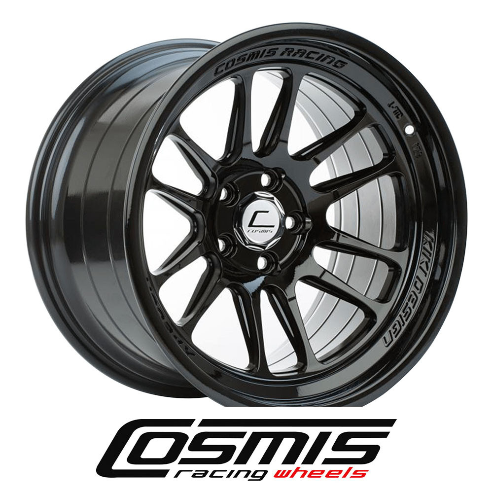 COSMIC RACING WHEELS - XT206R - BLACK (18 X 9.0) +33 ET (5 X 114.3 MM) 73.1 CB