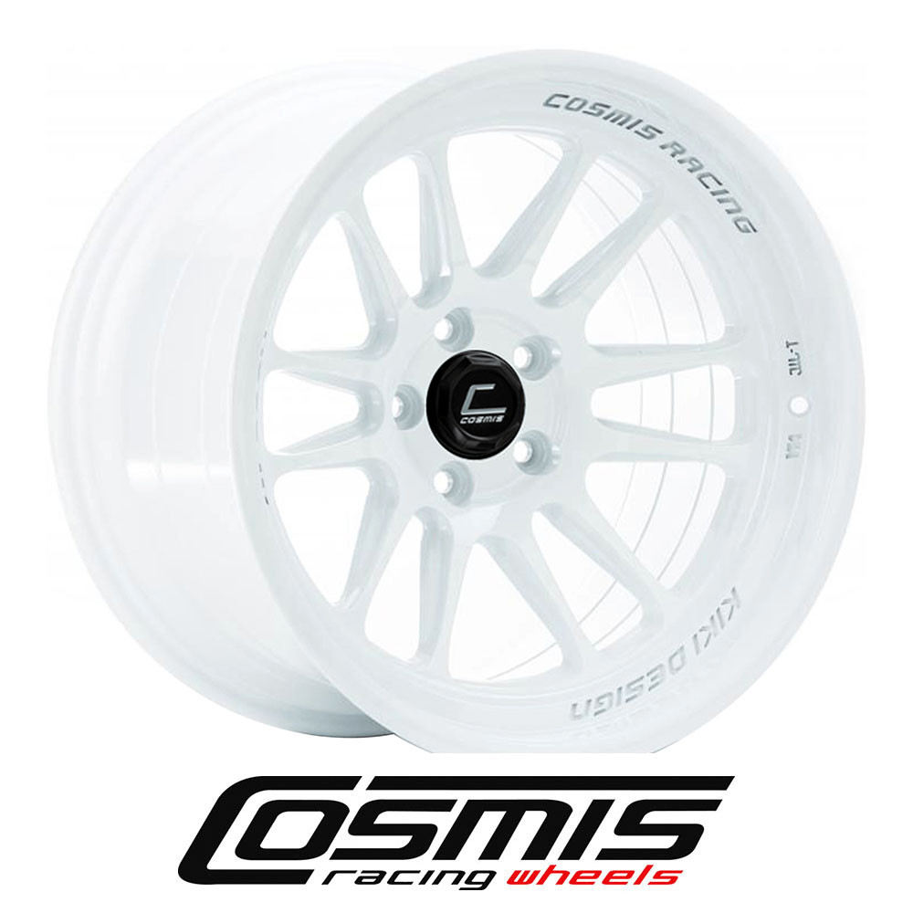 COSMIC RACING WHEELS - XT206R - WHITE (18 X 9.0) +33 ET (5 X 100 MM) 73.1 CB