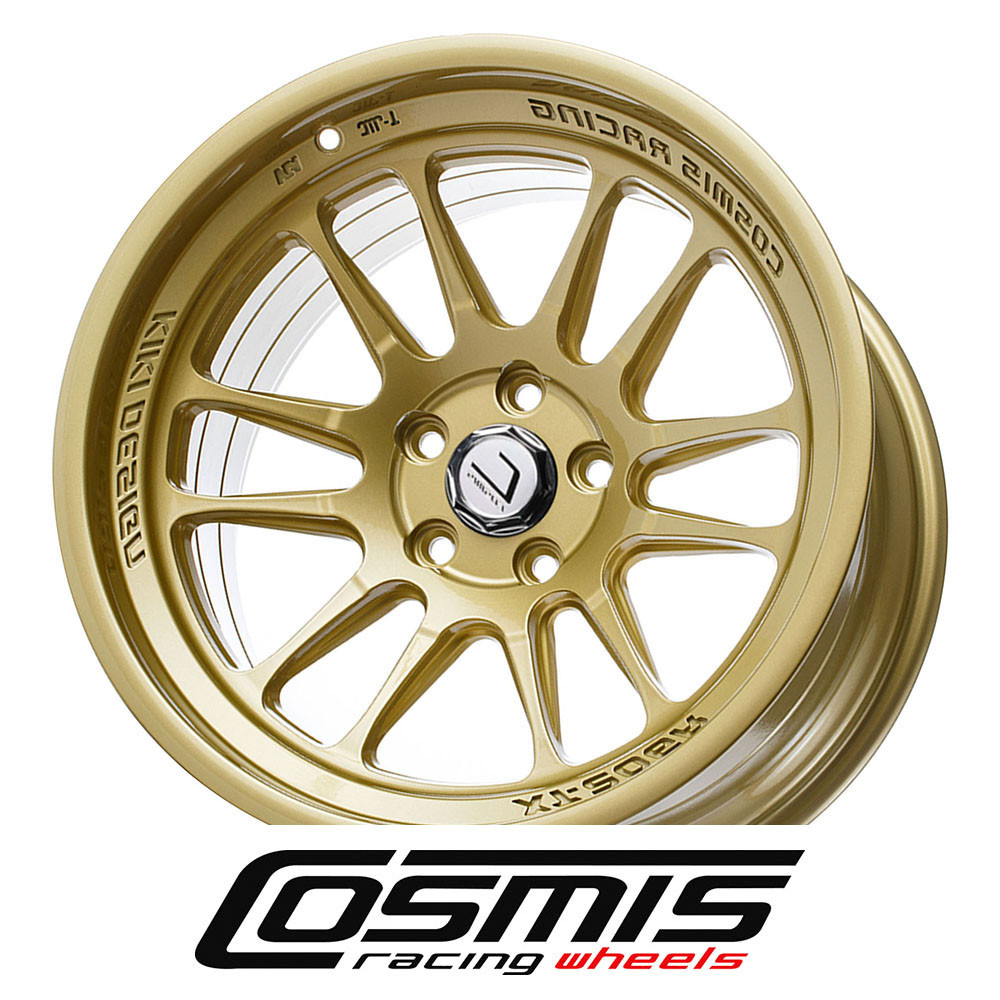 COSMIC RACING WHEELS - XT206R - GOLD (17 X 8.0) +30 ET (5 X 114.3 MM) 73.1 CB