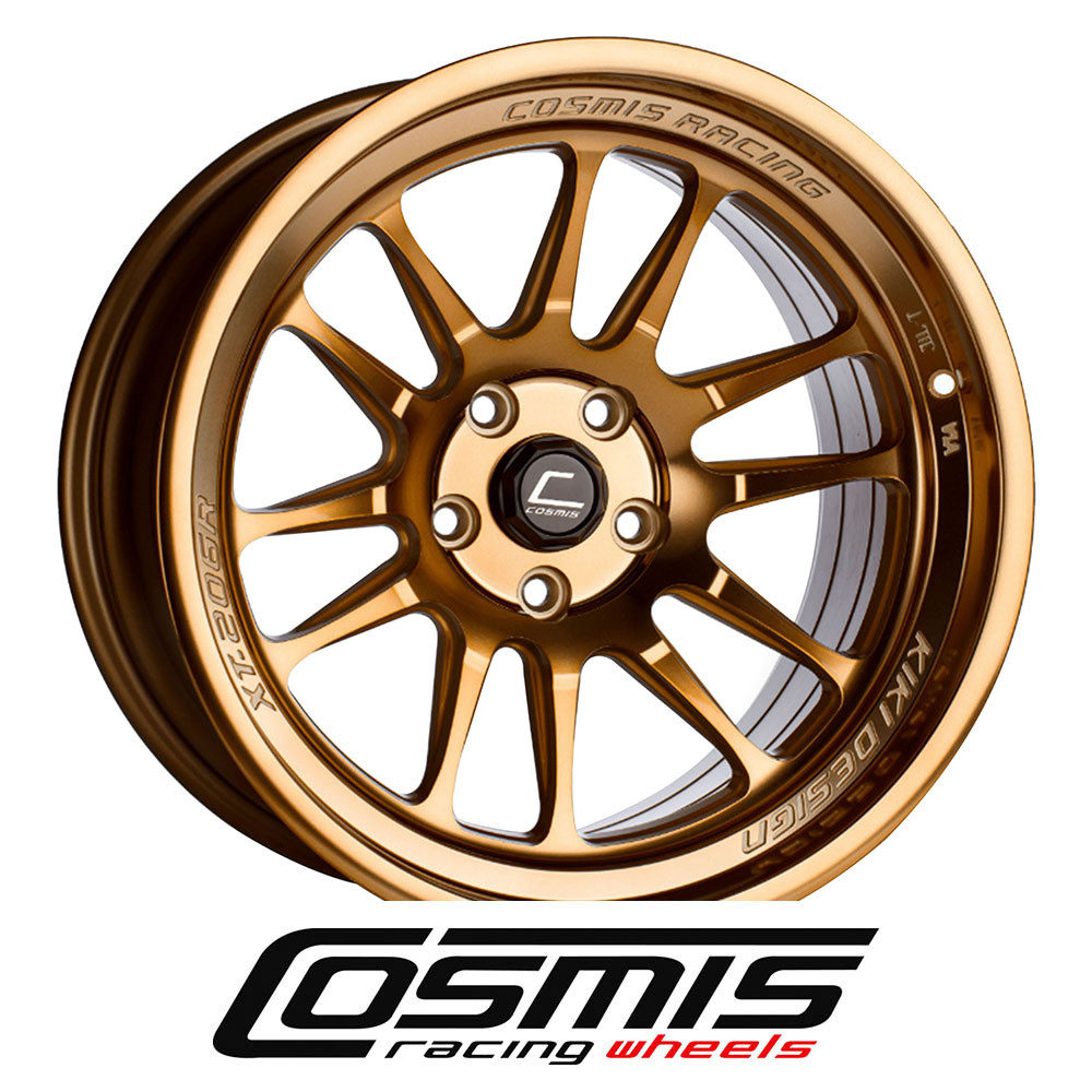 COSMIC RACING WHEELS - XT206R - HYPER BRONZE (17 X 8.0) +30 ET (5 X 114.3 MM) 73.1 CB