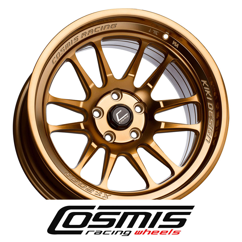 COSMIC RACING WHEELS - XT206R - HYPER BRONZE (17 X 8.0) +30 ET (5 X 114.3 MM) 73.1 CB