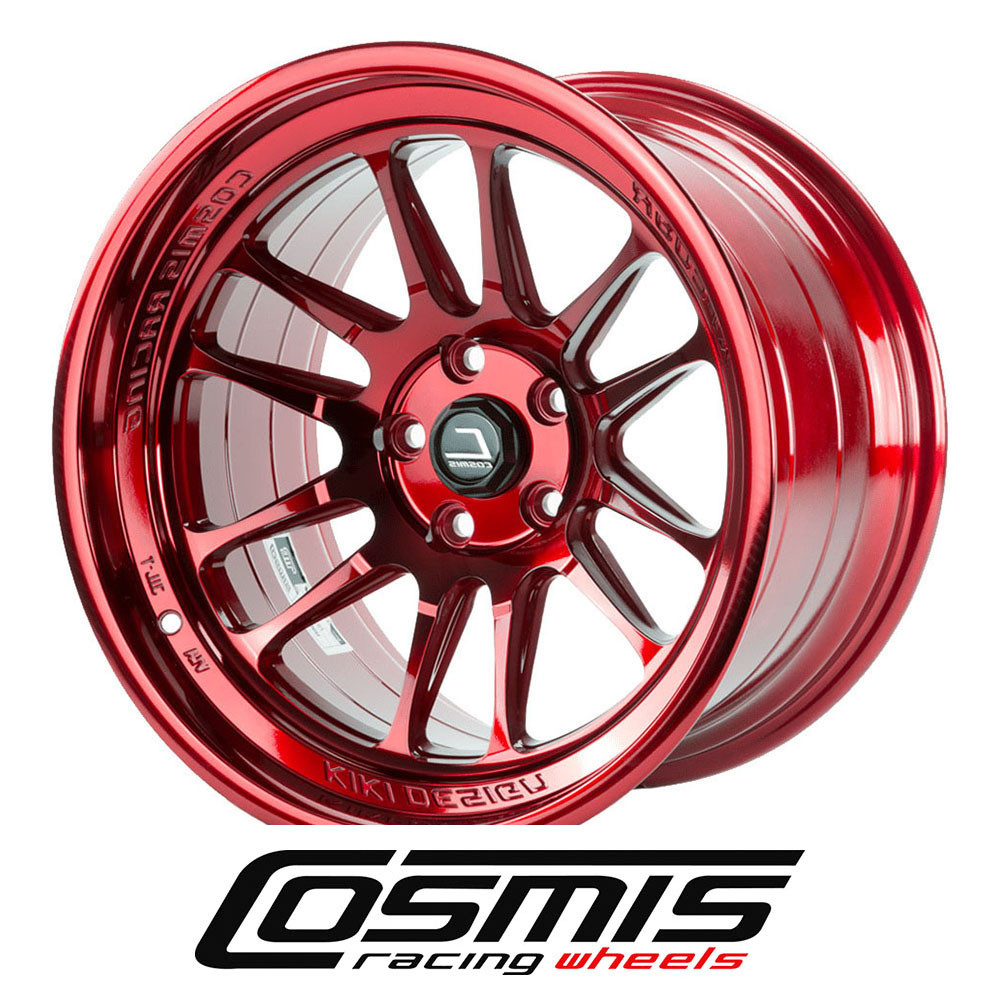 COSMIC RACING WHEELS - XT206R - HYPER RED (18 X 11.0) +8 ET (5 X 114.3 MM) 73.1 CB