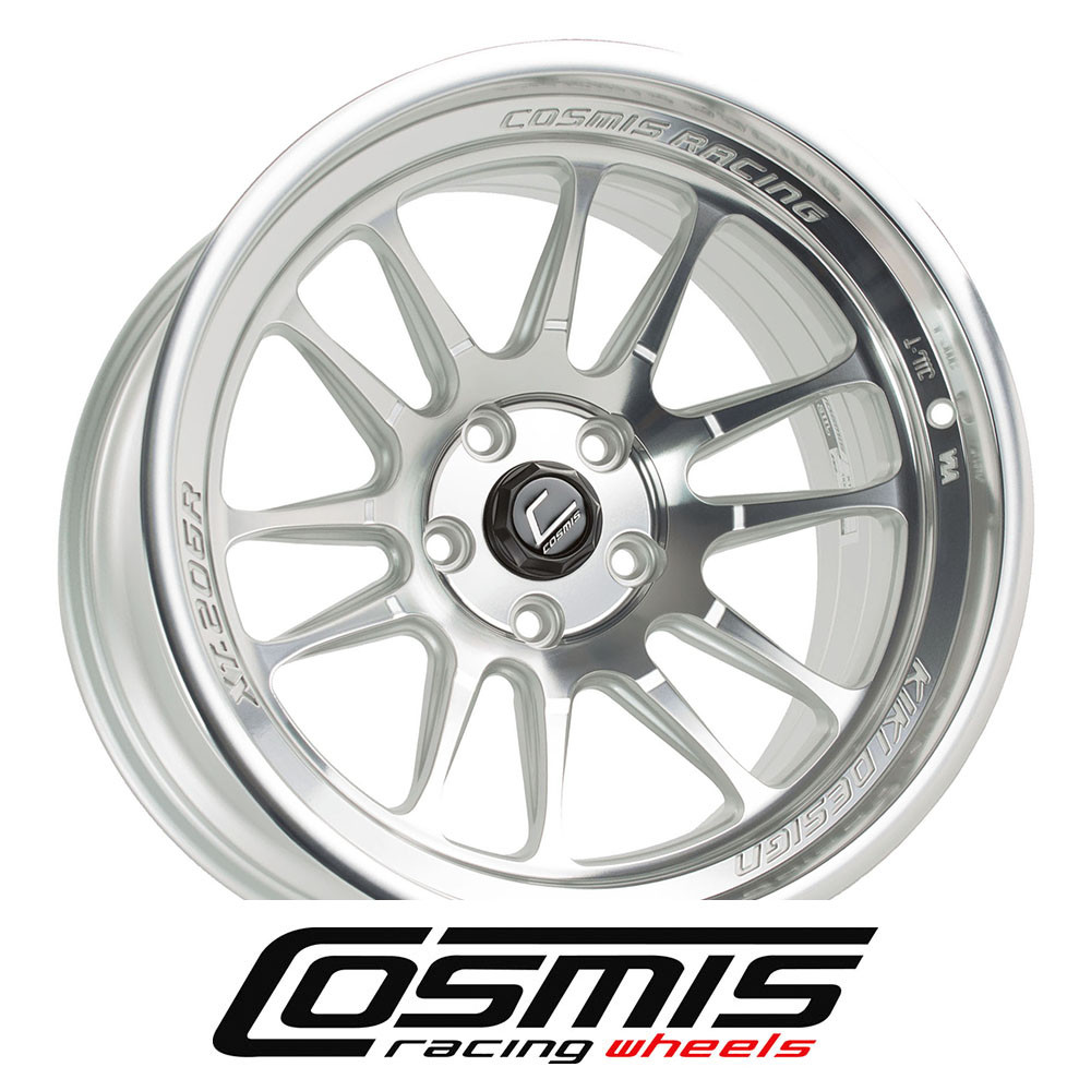 COSMIC RACING WHEELS - XT206R - MACHINED SILVER (22 X 10.0) +00 ET (6 X 139.7 MM) 106 CB