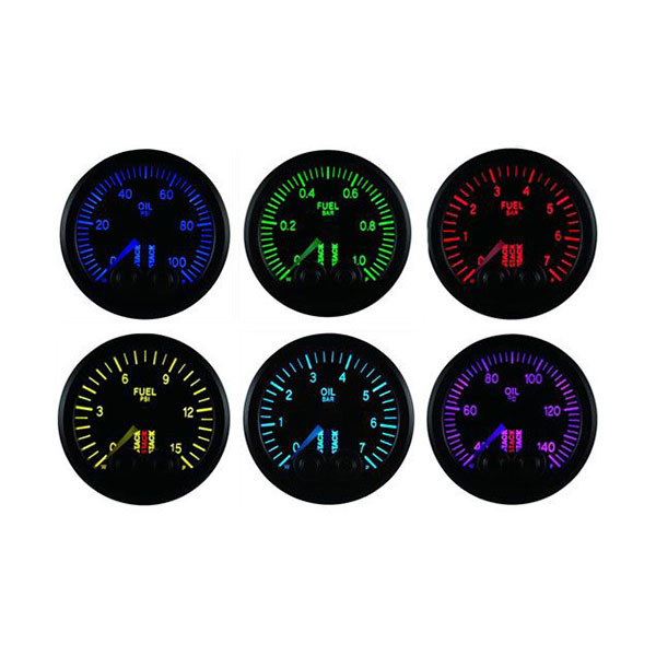 STACK (ST3502) OIL PRESSURE GAUGE, 7 COLOR LED, PRO-CONTROL STEPPER MOTOR