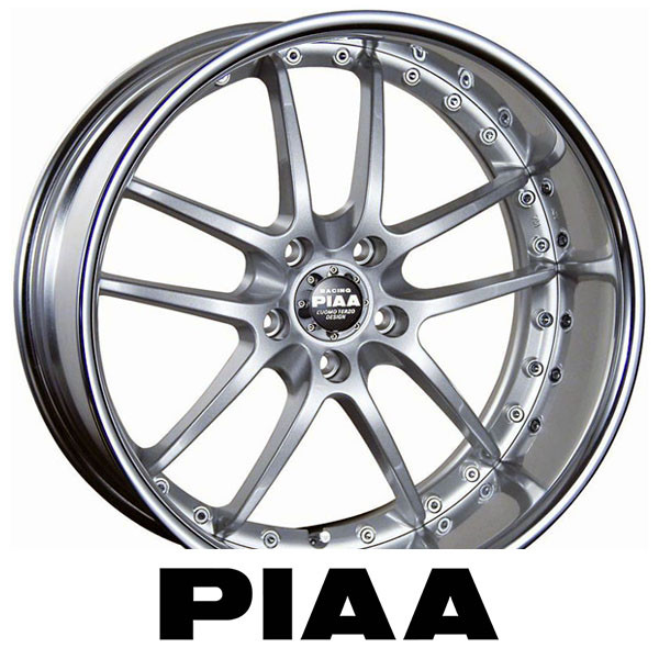 PIAA WHEELS - SUPER ROZZA - SILVER COLOR (18 x 7.5) +48 ET (5 X 114.3 MM) WITH 60 MM LIP