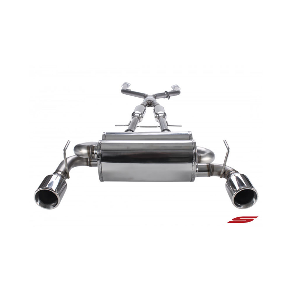 STILLEN / DUAL CAT-BACK EXHAUST SYSTEM / POLISHED TIPS (504355) *** NISSAN 370Z (2009-2020)