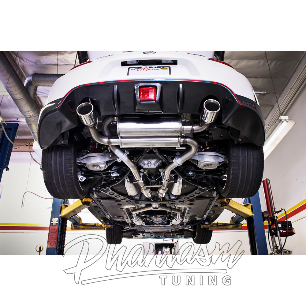STILLEN / DUAL CAT-BACK EXHAUST SYSTEM / POLISHED TIPS (504355) *** NISSAN 370Z (2009-2020)