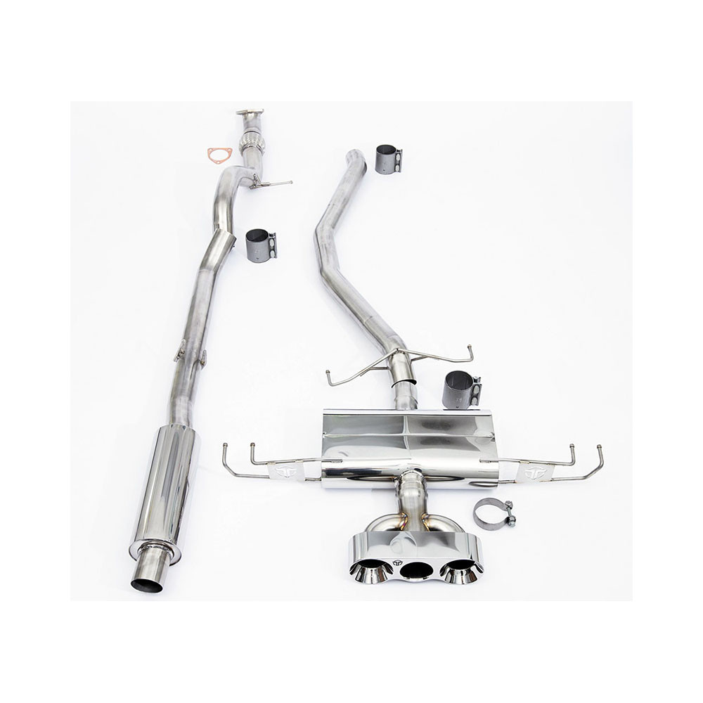 THERMAL / CAT-BACK EXHAUST SYSTEM / TRIPLE INDIVIDUAL TIPS (B182-C186) *** HONDA CIVIC TYPE-R (2017-2021) FK8 / 2.0L TURBO
