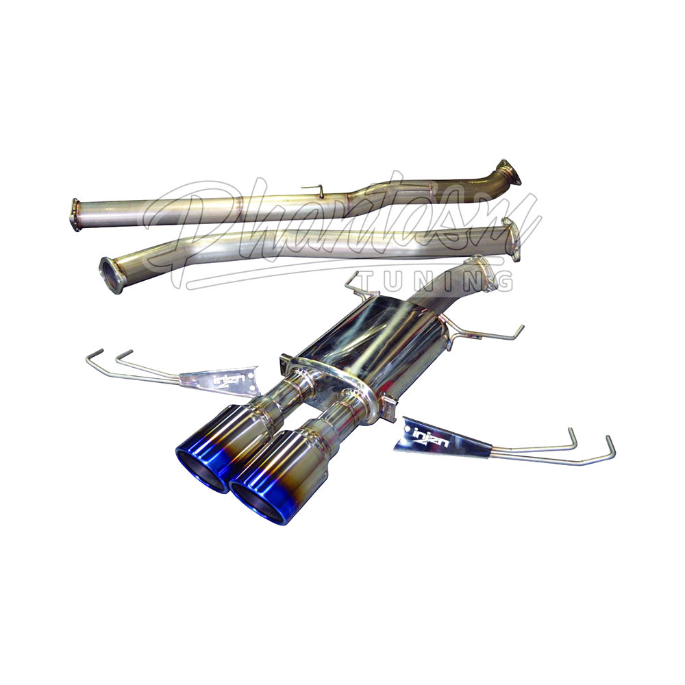 INJEN / CAT-BACK EXHAUST SYSTEM / DUAL TITANIUM TIPS (SES1582TT) *** HONDA CIVIC TYPE-R (2017-2021) FK8 / 2.0L TURBO