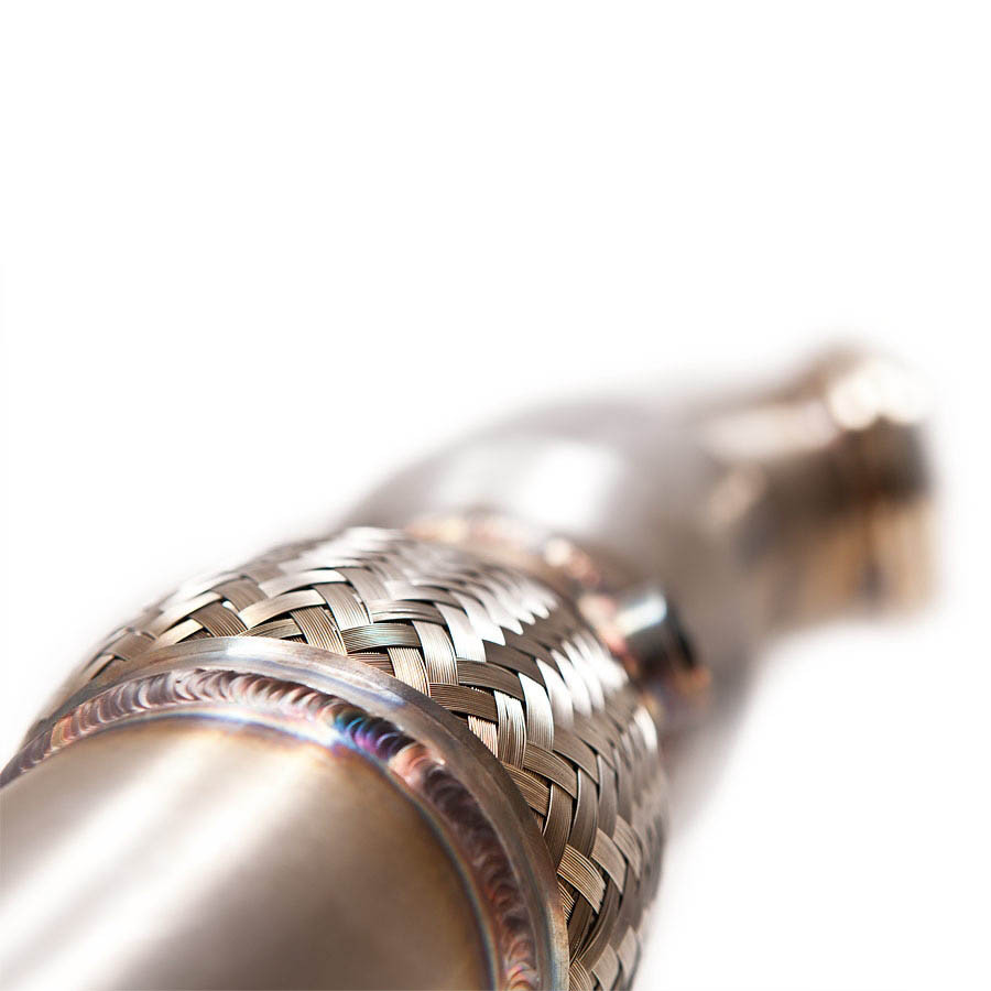 COBB / STAINLESS STEEL / TURBO DOWN-PIPE WITH HIGH FLOW CATS (591220) *** FORD FOCUS ST (2013-2018) 2.0L TURBO