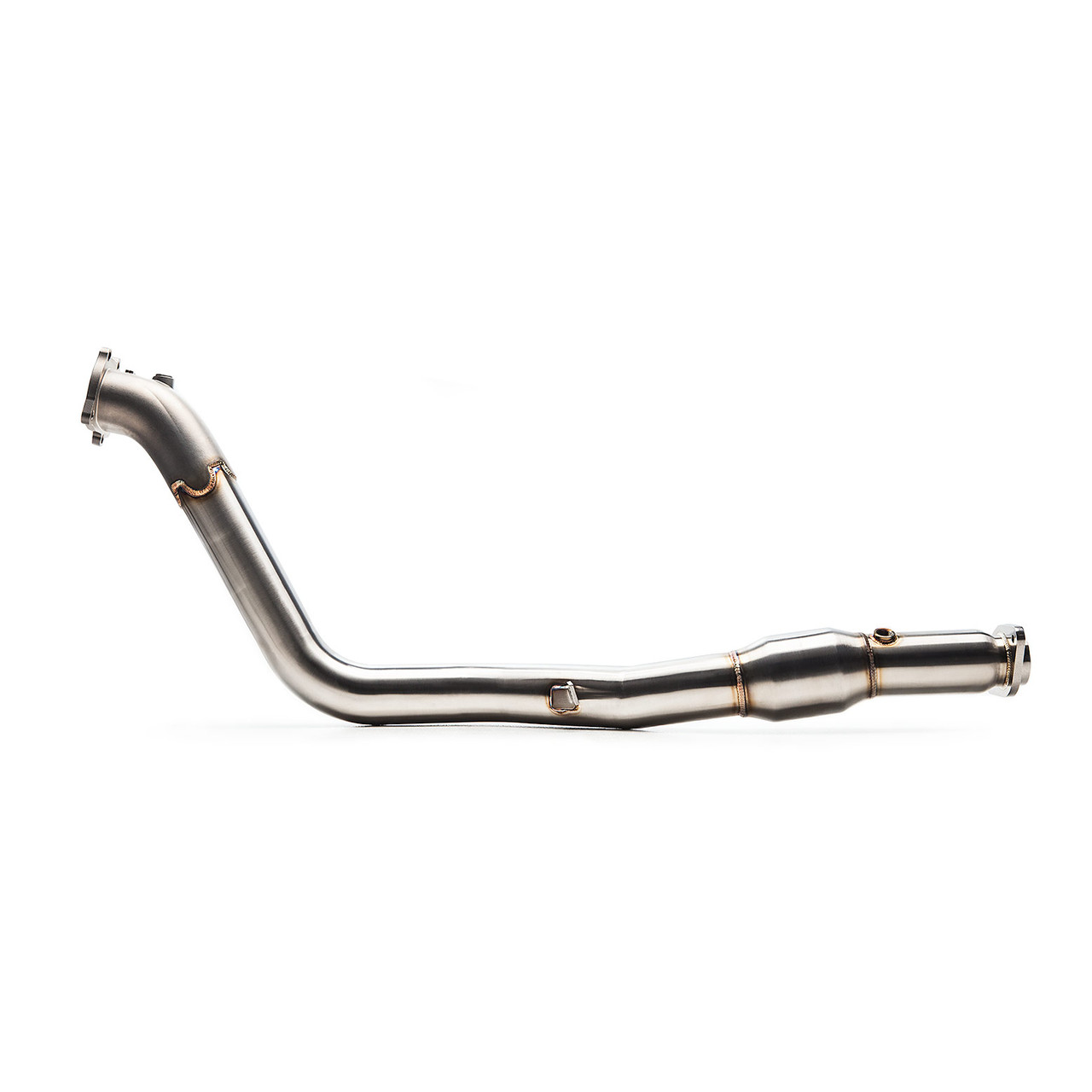 COBB / TITANIUM / TURBO-BACK EXHAUST SYSTEM / STAINLESS DOWN-PIPE WITH HIGH FLOW CATS (515322TI) *** SUBARU WRX STI (2015-2021)