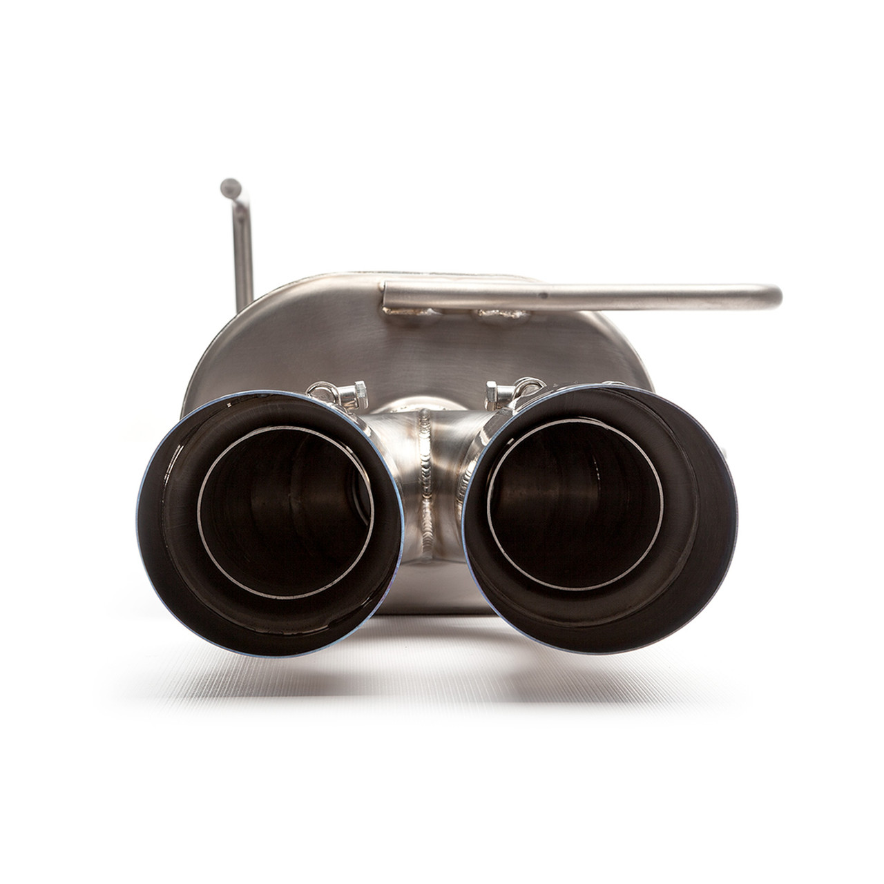 COBB / TITANIUM / DUAL CAT-BACK EXHAUST SYSTEM / BURNT BLUE TIPS (515140) *** SUBARU WRX STI (2015-2021)