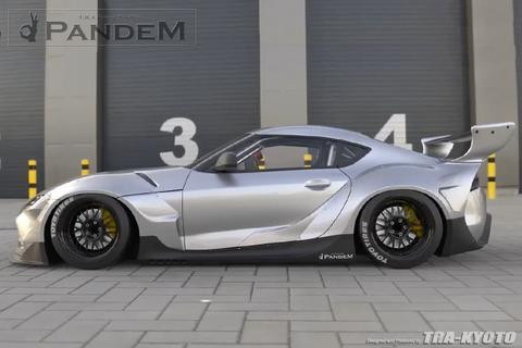 PANDEM / ROCKET BUNNY / FRONT LIP SPOILER ONLY (66910402) *** TOYOTA GR SUPRA (2020-2022)