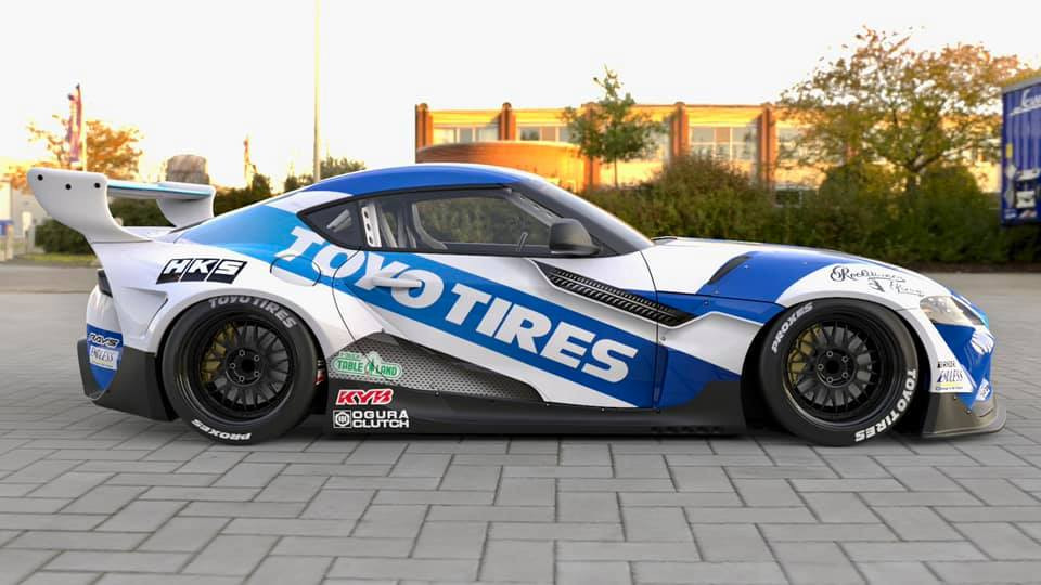 PANDEM / ROCKET BUNNY / REAR OVER-FENDERS ONLY (66910405) *** TOYOTA GR SUPRA (2020-2022)