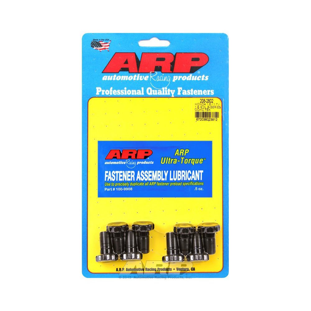 ARP / FLYWHEEL HARDWARE KIT (208-2802) *** ACURA INTEGRA (1990-1993) B16 / B17 / B18 / B20 / B-SERIES TRANSMISSION (8X BOLTS SET)
