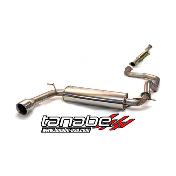 TANABE / REVEL CAT-BACK EXHAUST SYSTEM (T70029R) *** ACURA INTEGRA (1990-1991) COUPE / HATCHBACK *** REQUIRE ADDITIONAL PARTS FOR (1992-1993) MODEL